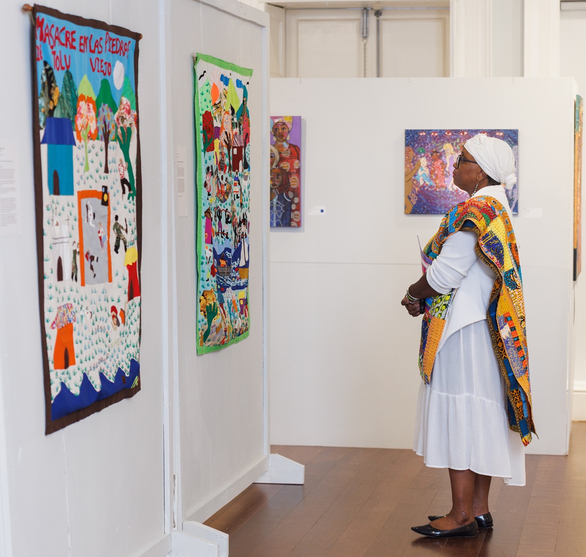 Tejedoras de Mampuján inauguran agenda cultural de la Embajada en Barbados para 2026 