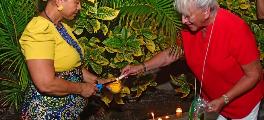 Jornada de integración, rendición de cuentas y celebración del día de las Velitas en Barbados