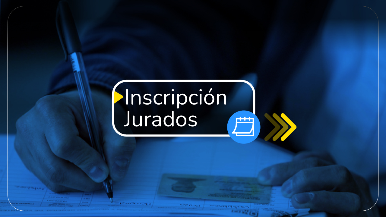 Convocatoria para jurados de votación elecciones presidenciales 2026